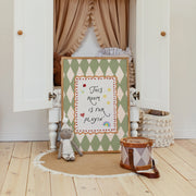 This Room Is for Playin’ in Green – Nursery & Kids Wall Art