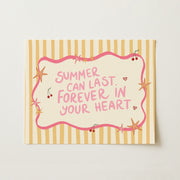 Summer Forever in your Heart - Coastal Wall Art