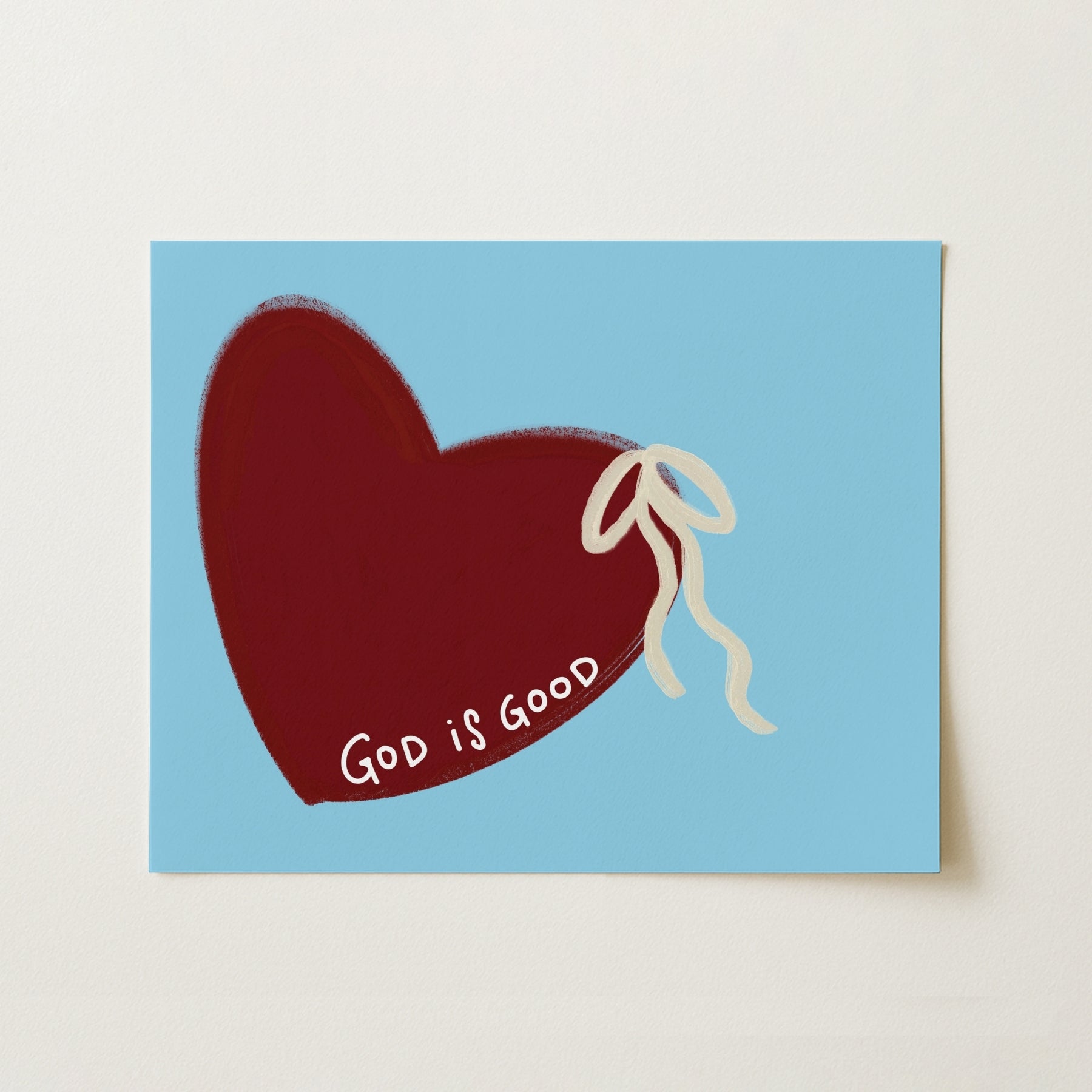 God Is Good Christian Wall Art, Christian Wall Decor