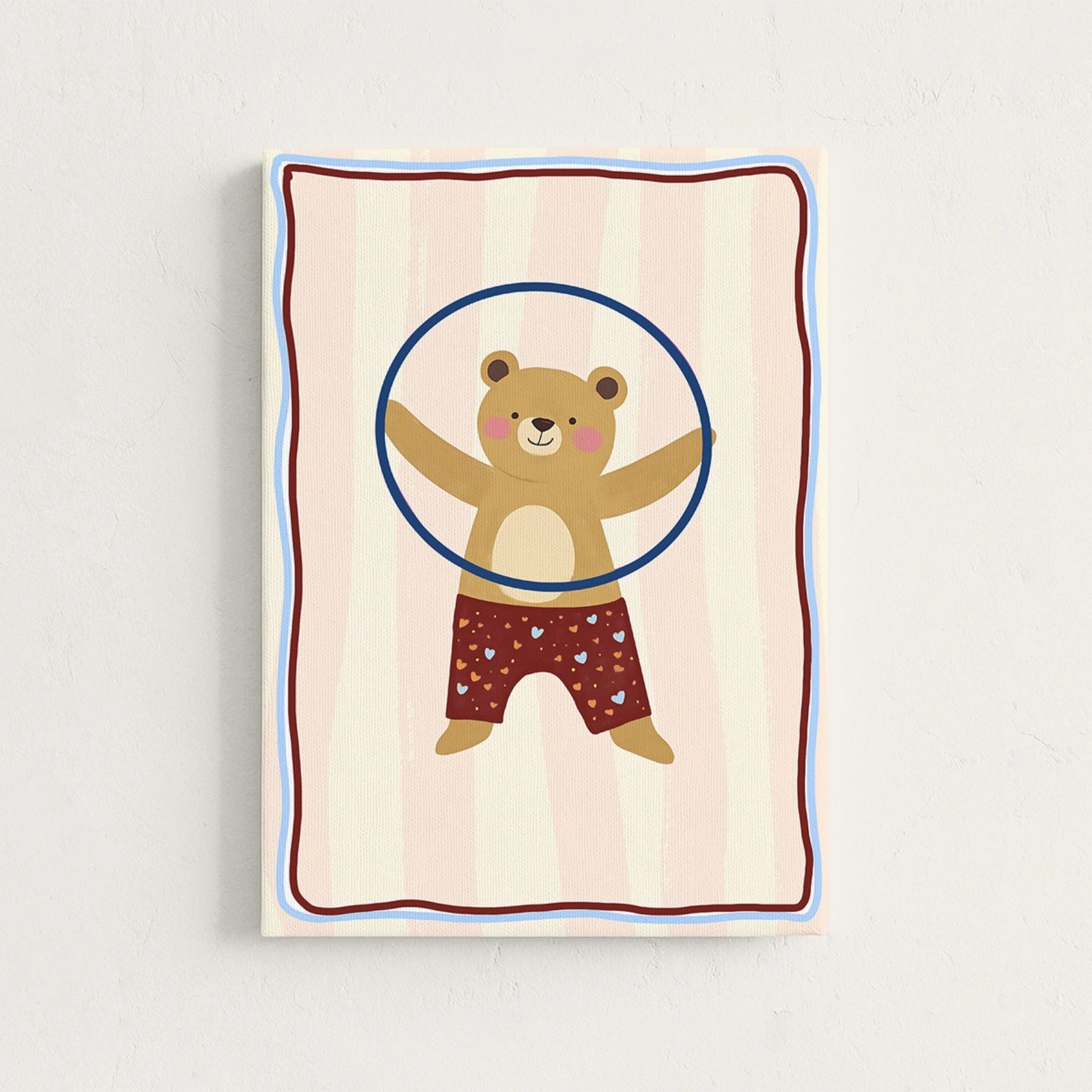 Teddy Bear Nursery Canvas Print