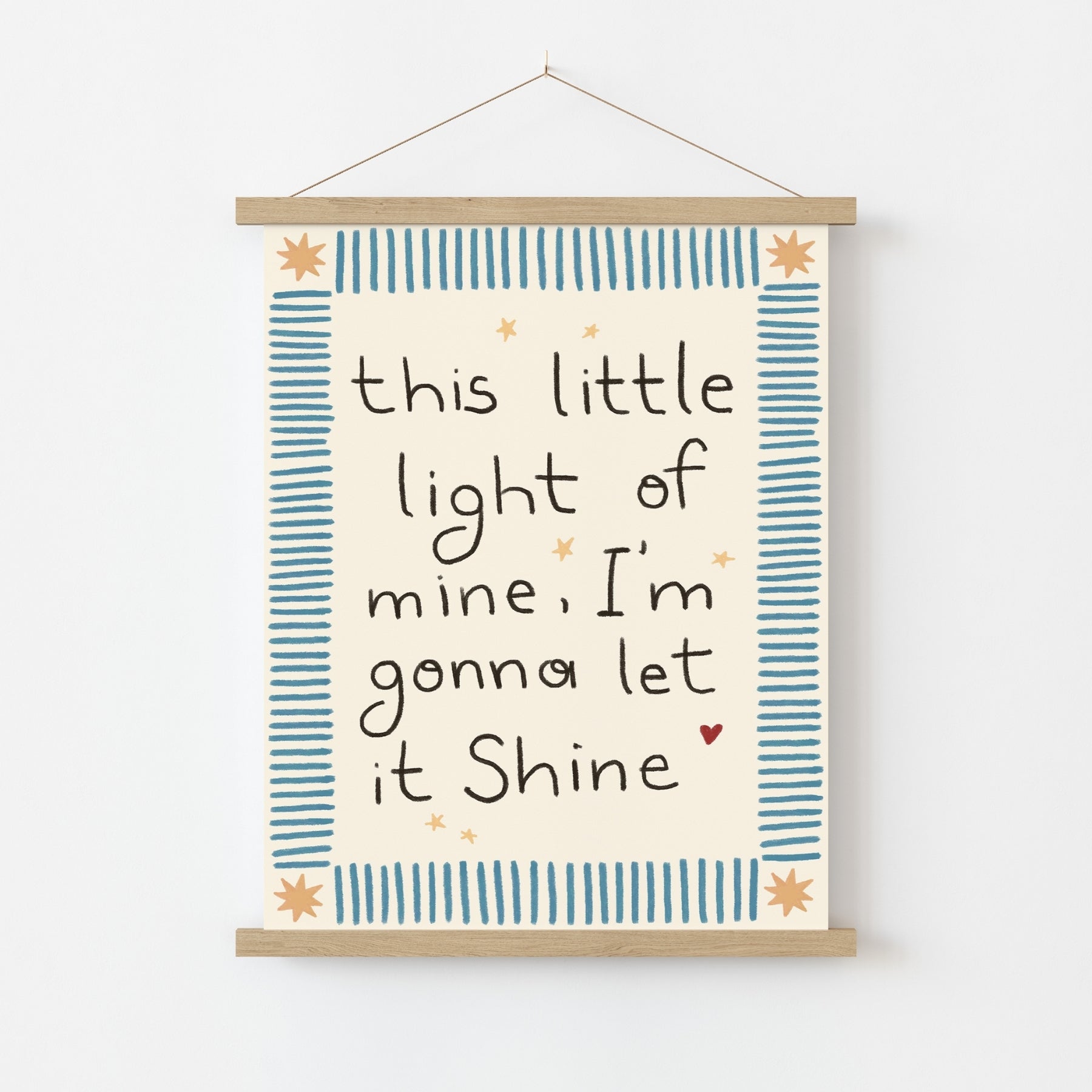 Bible Song Nursery Decor