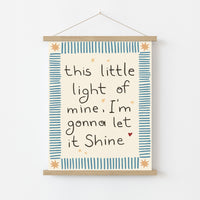 Bible Song Nursery Decor