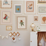 Pastel Nursery – Bundle di stampe da parete – 100+ illustrazioni stampabili