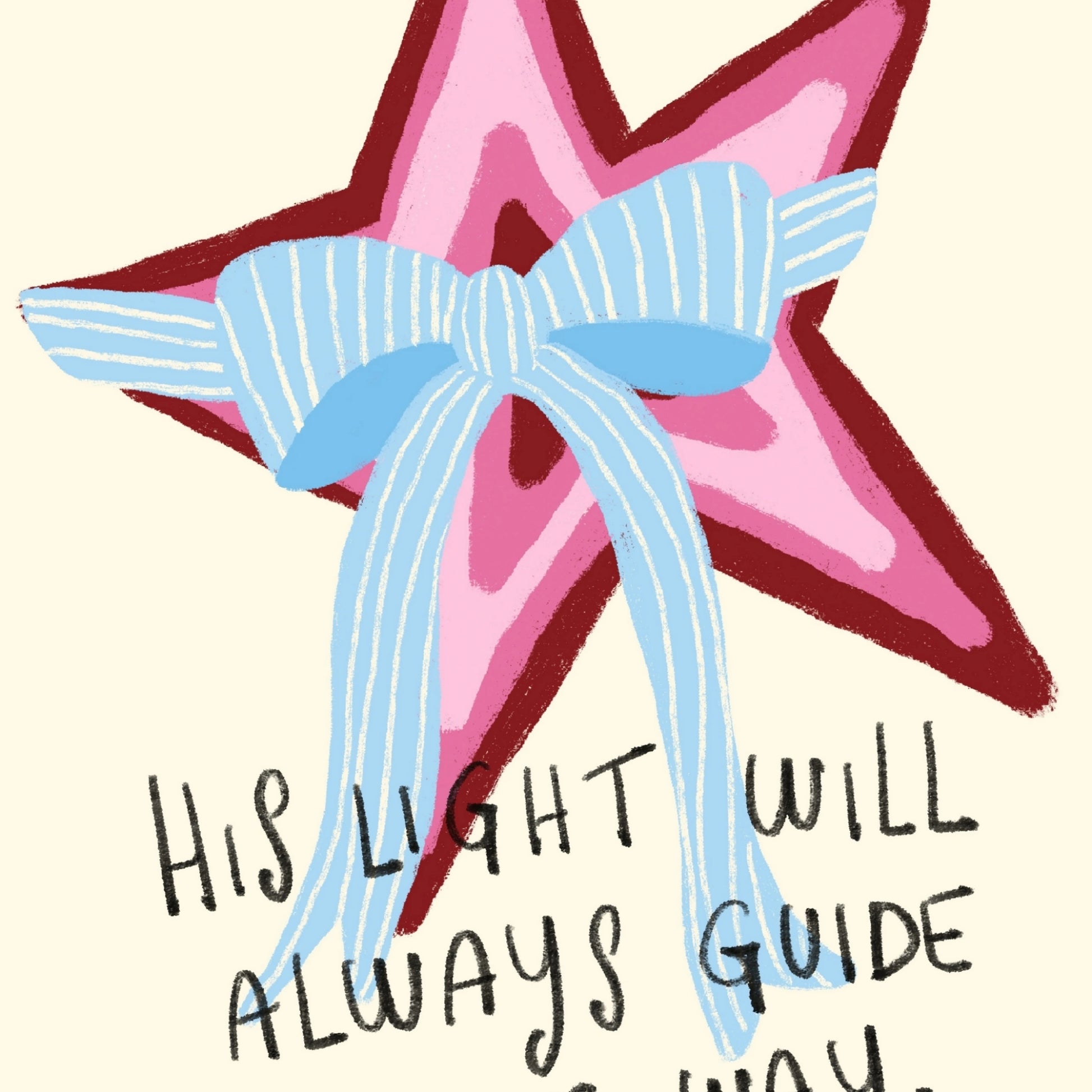 Décoration chrétienne féminine pastel