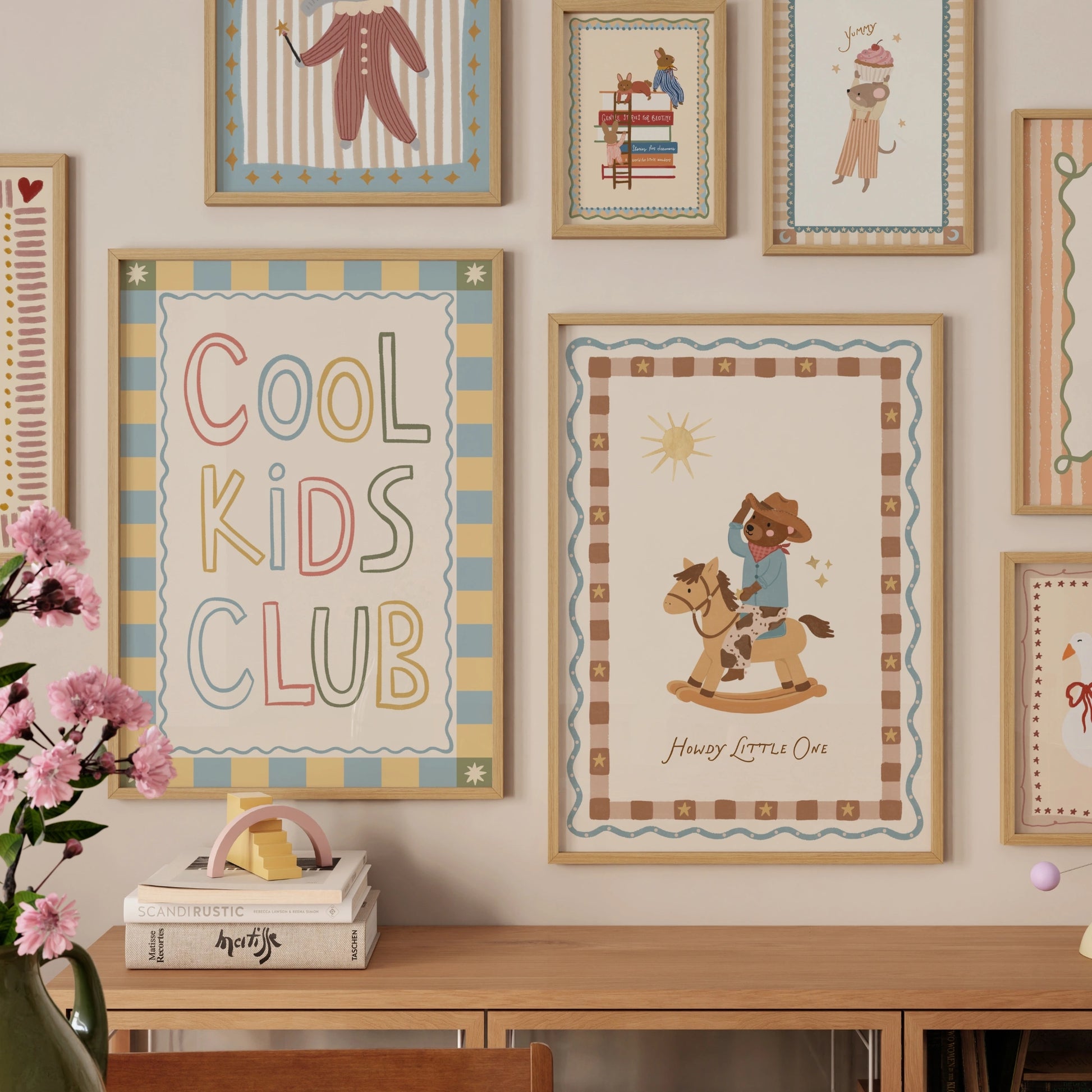 Handmade Pastel Nursery Decor, over 100 prints  (Instant Download)