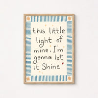 Bible Song Nursery Decor