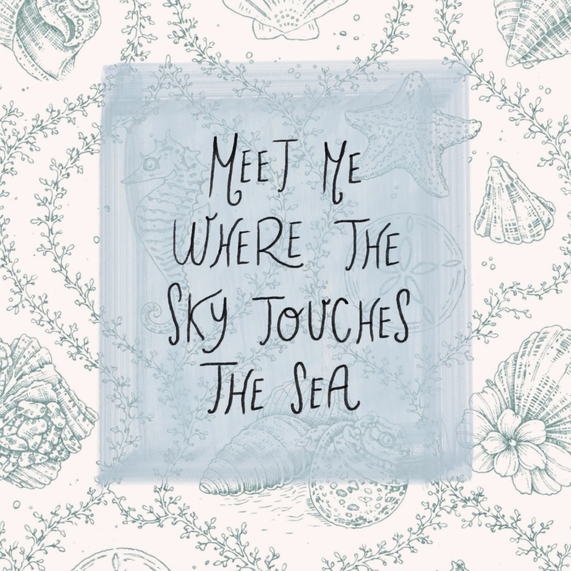 Décoration côtière sirène