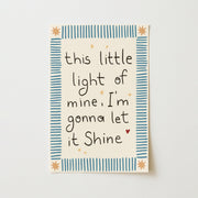 Bible Song – Nursery & kids wall art