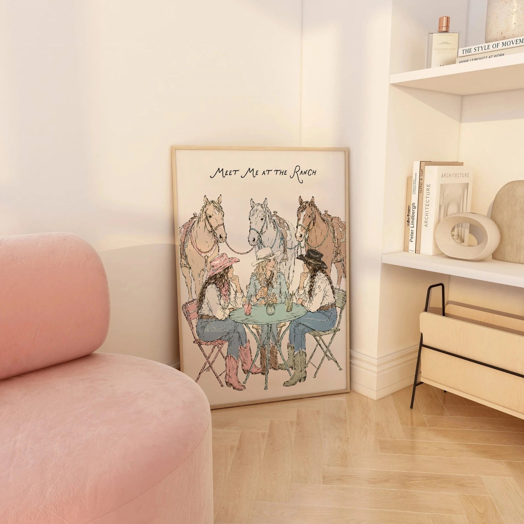 Affiche « Retrouve-moi au ranch »