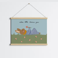 Arte murale Coniglietto per camera bambini