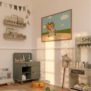 Whimsical Baseball – Poster per bambini