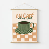 French Cafe Decor Poster