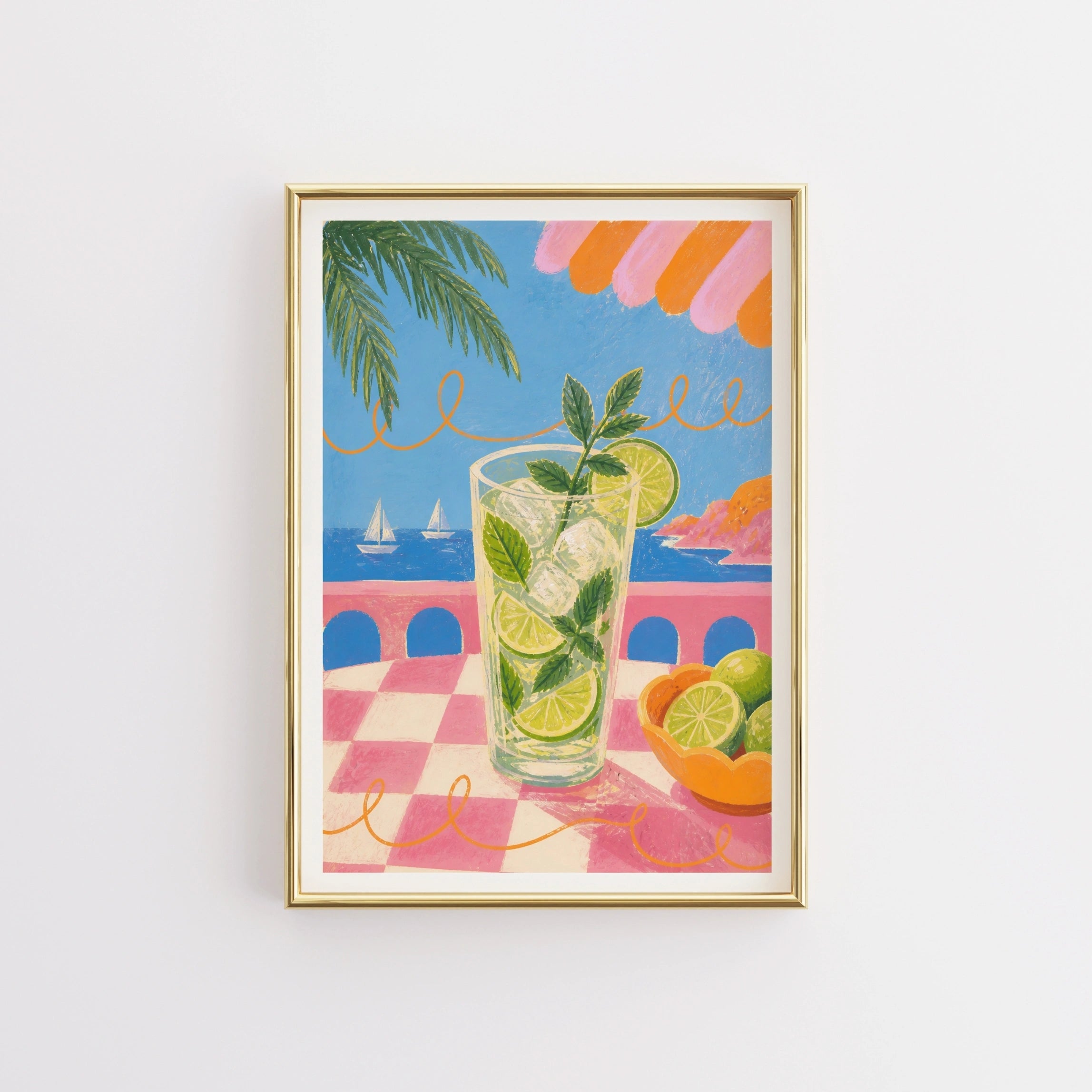 Lámina De Mojito De Lima