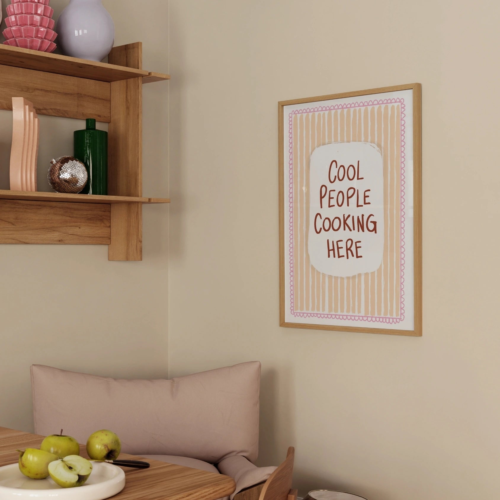 Gente Genial Cocina Aquí, Decoración de Pared para Cocina