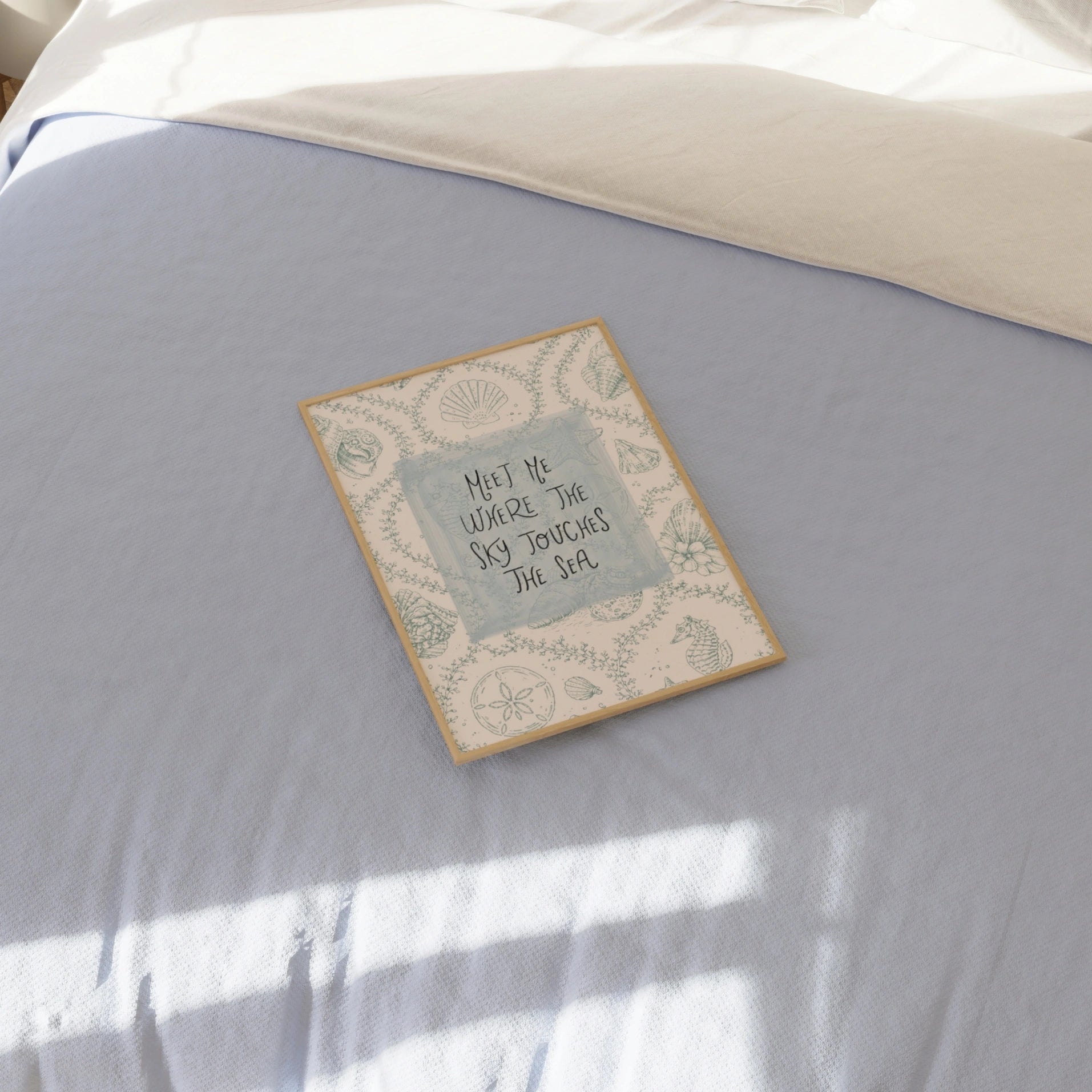 Décoration côtière sirène