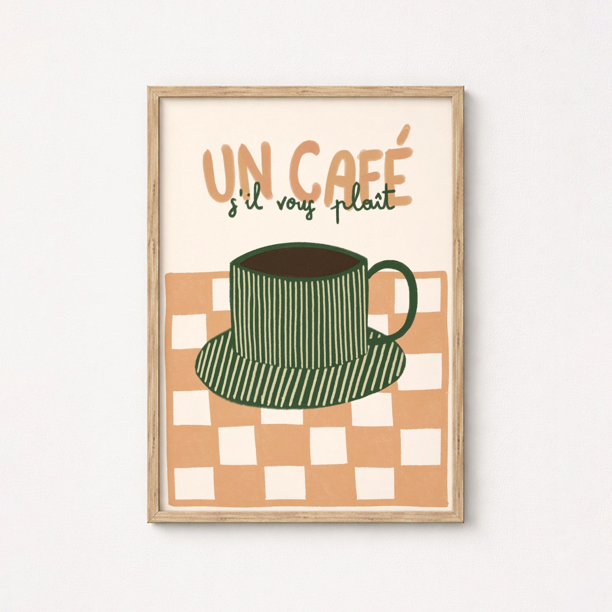 French Cafe Decor Poster