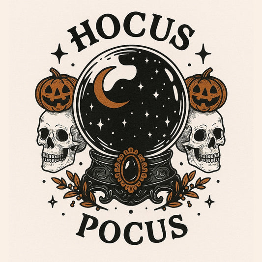 Hocus Pocus Print – Vintage Crystal Ball