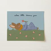 Bunny Room – Poster per bambini