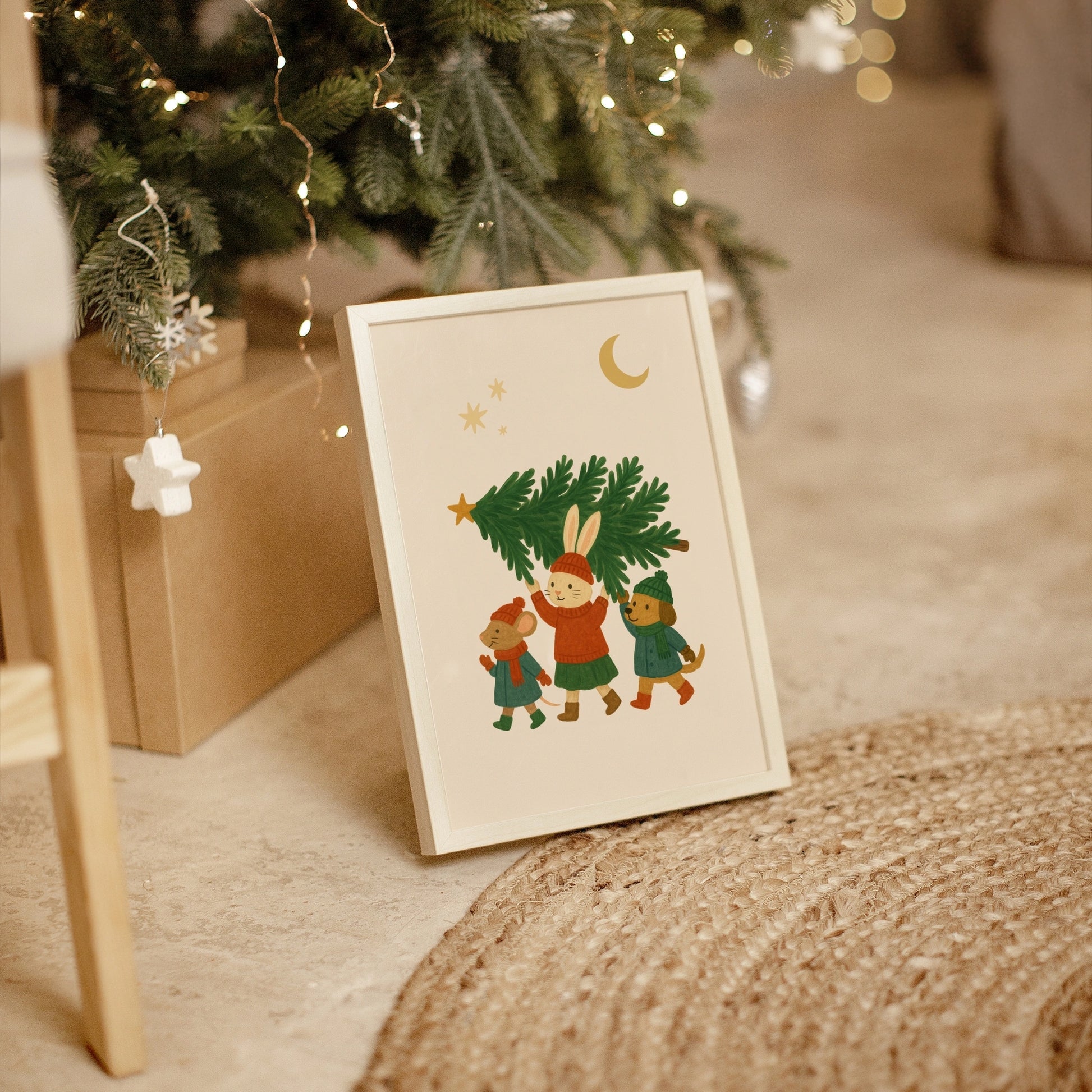 Whimsical Winter Nursery Decor