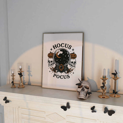 Hocus Pocus Print – Vintage Crystal Ball