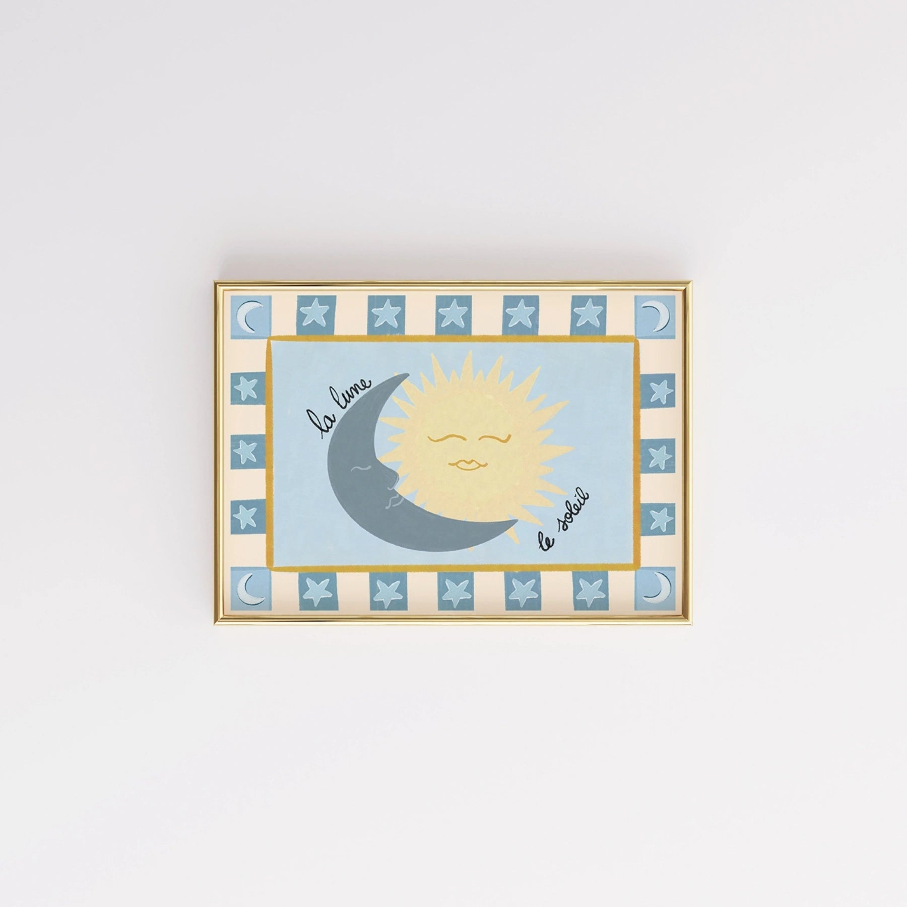 Stampa per camera bambini celestiale