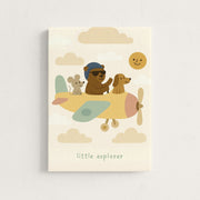 Little Explorer – Nursery & Kids Canvas Wall Art