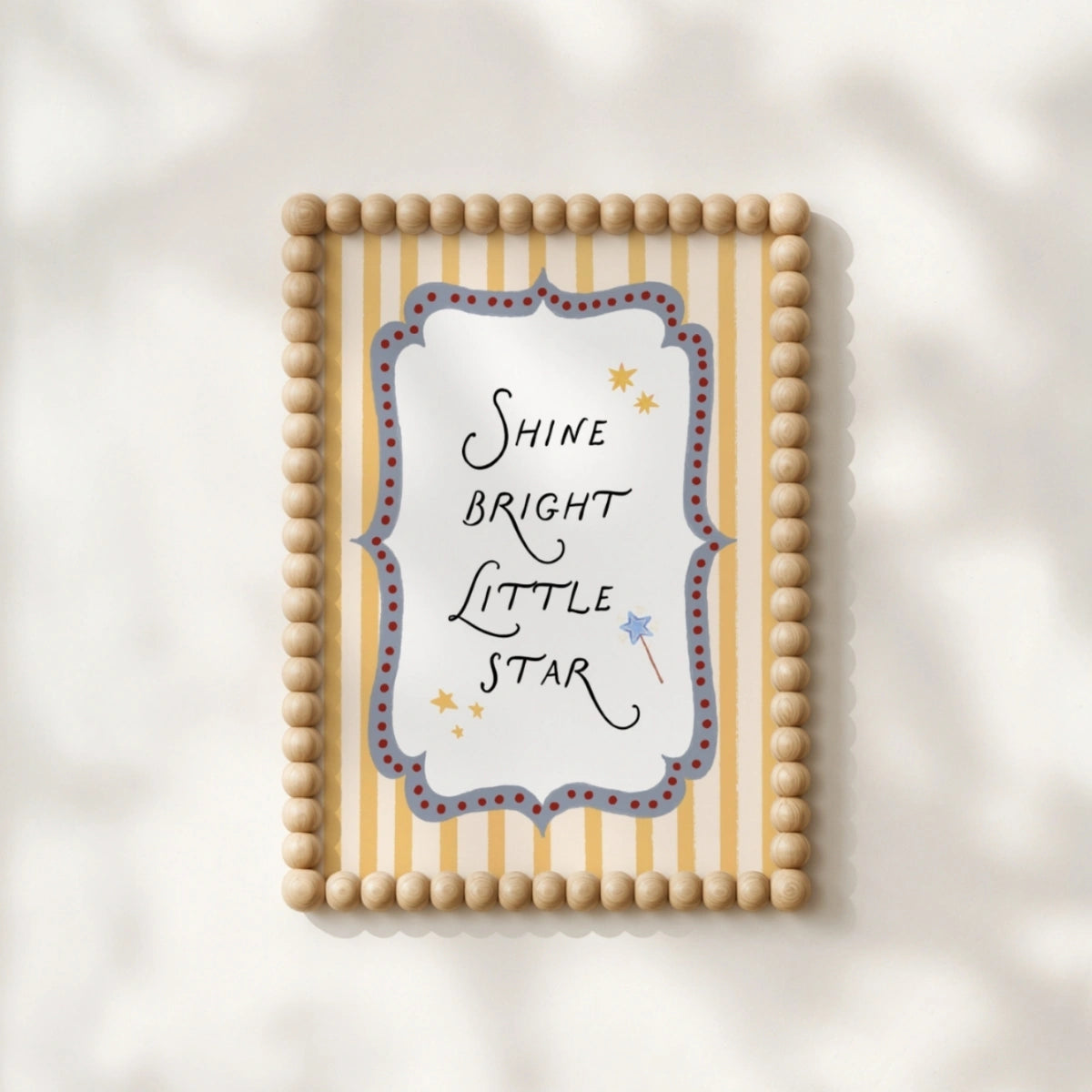 Shine Bright Little Star, Circus Nursery Decor