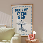 By the Sea Blue Decor - Coastal Wall Art
