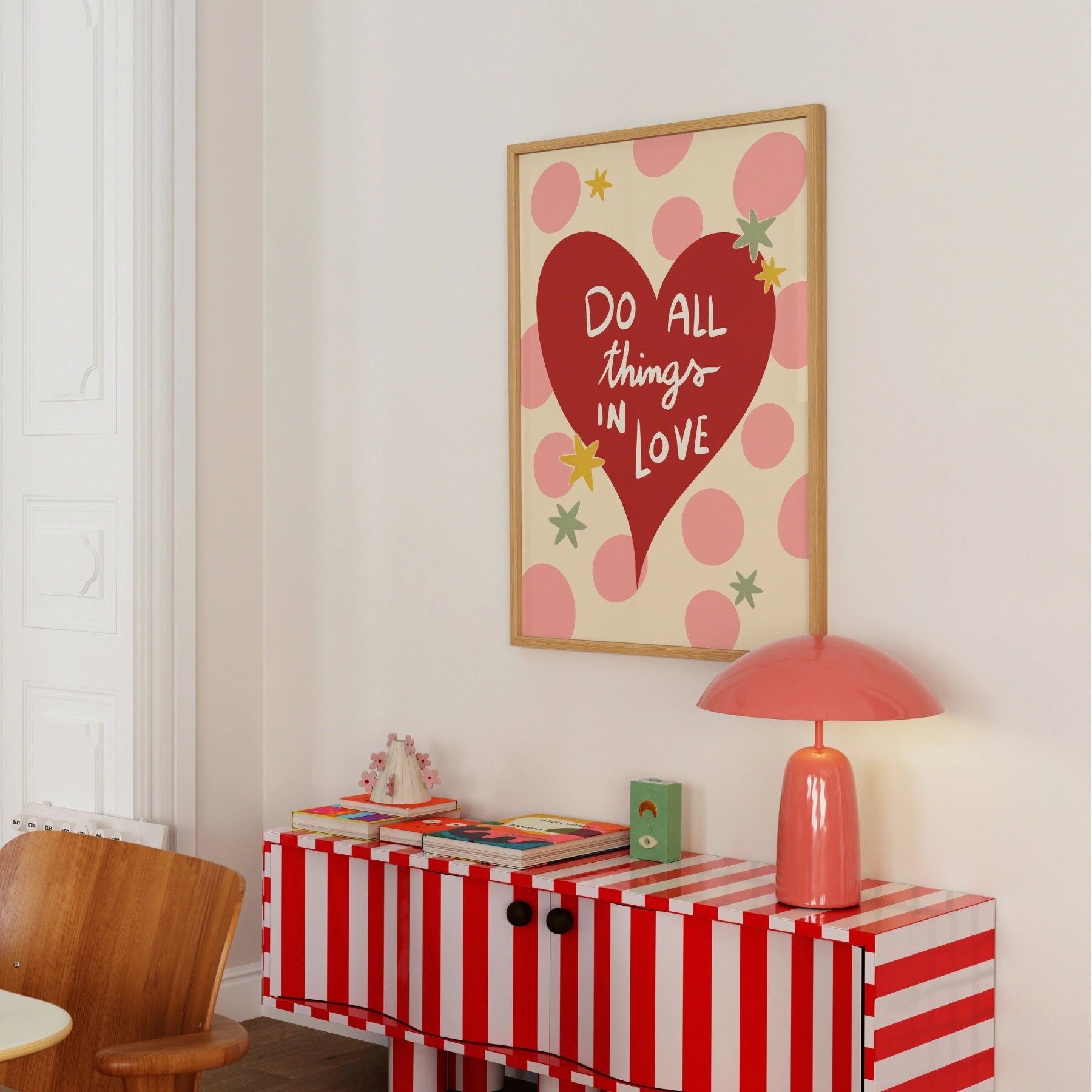 Modern Bible Verse Poster, Christian Wall Decor