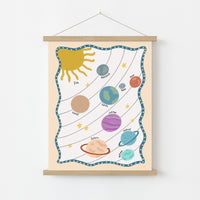Lámina Planetas Espaciales