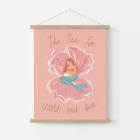 Girly Ocean Illustration