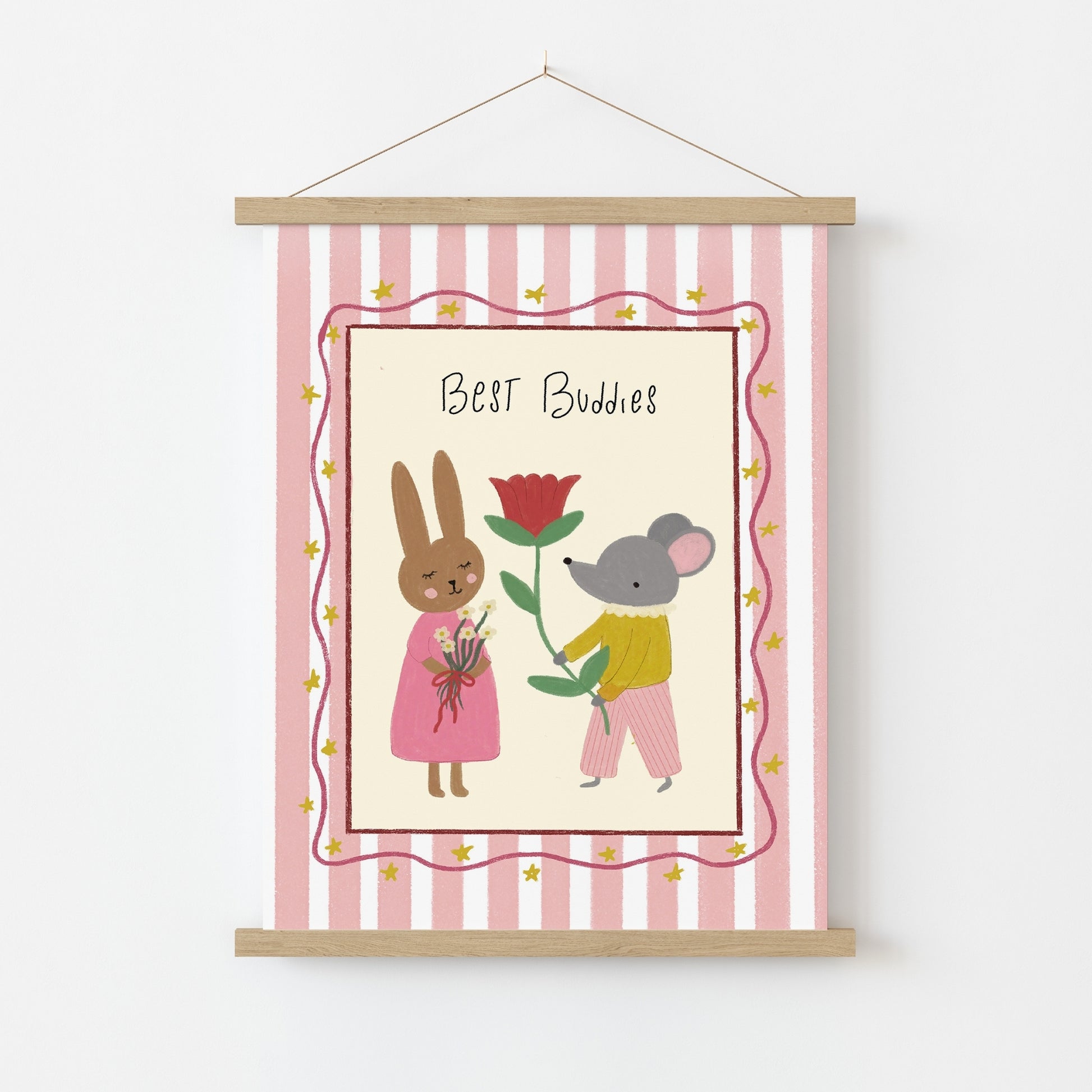 Best Buddies Nursery Print
