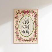 Faith Over Fear – Christian Wall Art