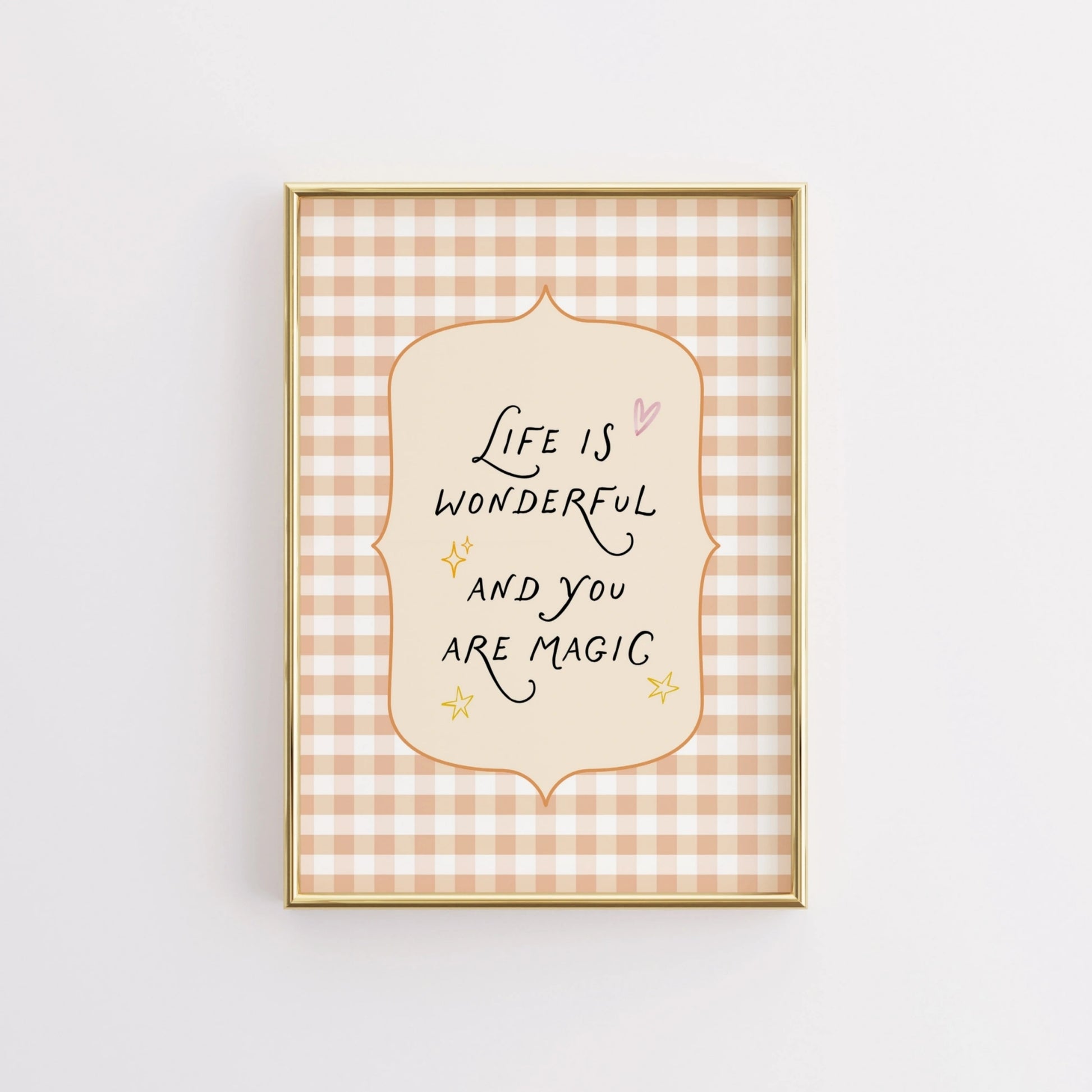 Affiche citation inspirante