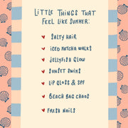 Preppy Summer Decor - Poster costiero