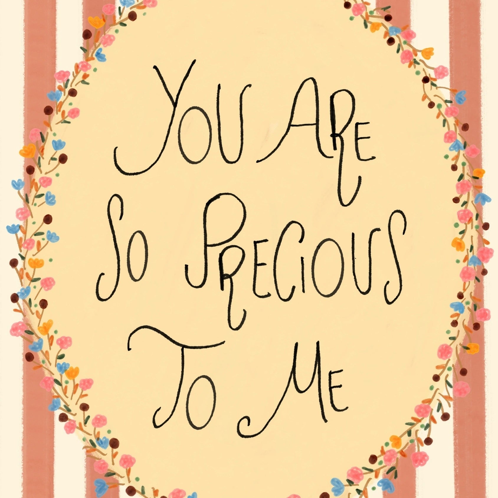 Sei così prezioso per me Stampa