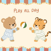Whimsical Ball Game – Poster per bambini