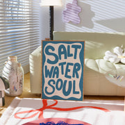 Salt Water Soul Blue – Coastal Wall Art