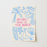 Hot Girls Beach – Coastal Wall Art