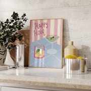 Drink for Bar Cart Decor – Kitchen Wall Art