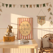 You are Precious to me Orange Stripes - Christian Wall Art
