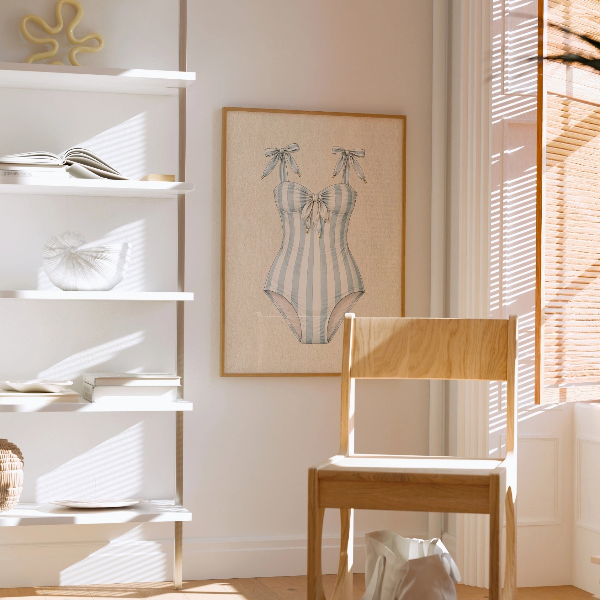 Décoration côtière sirène