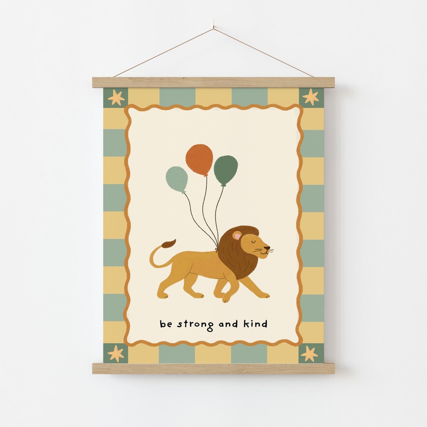 Cute Nursery Animal Print, Christian Nursery Decor