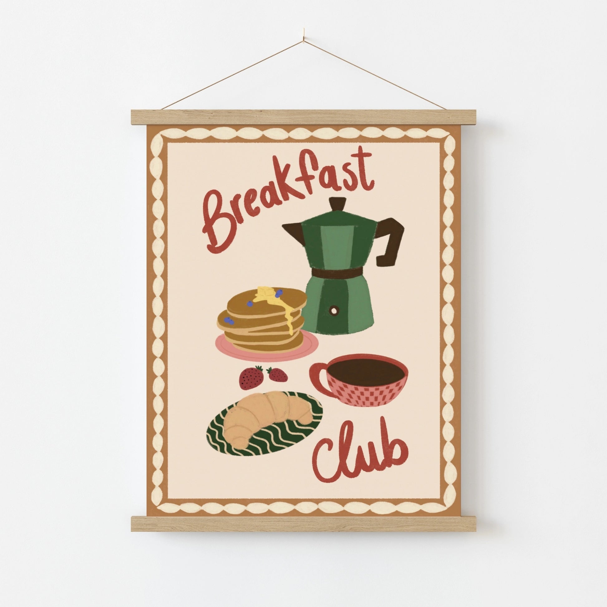 Breakfast Illustration Decor