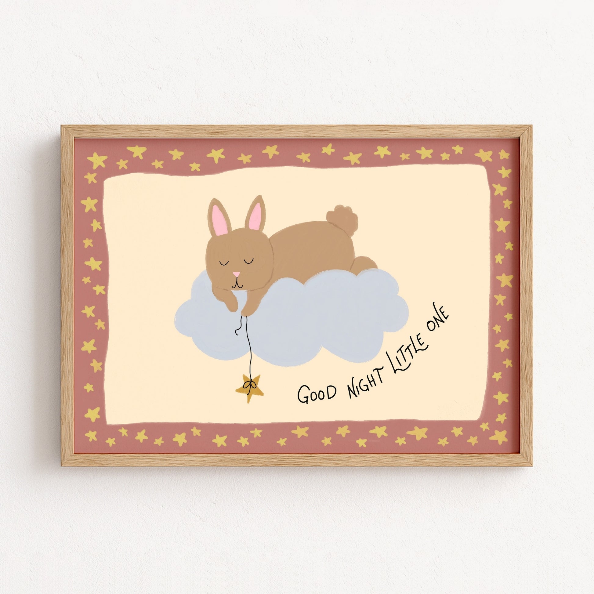 Arte murale Coniglietto che dorme