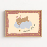 Arte murale Coniglietto che dorme