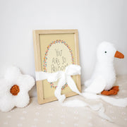 You are Precious to me with Flowers - Christian Wall Art