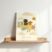 Little Explorer – Nursery & Kids Canvas Wall Art