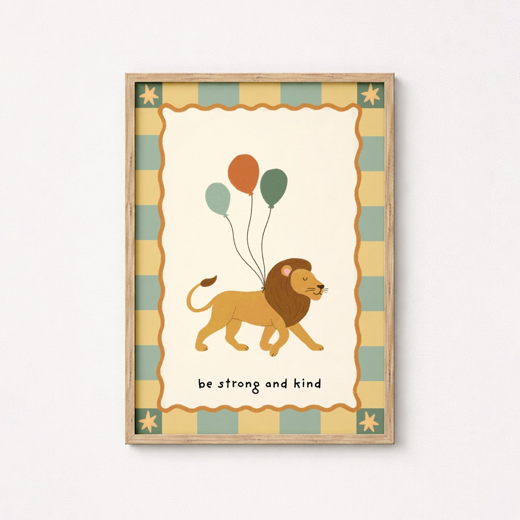 Cute Nursery Animal Print, Christian Nursery Decor