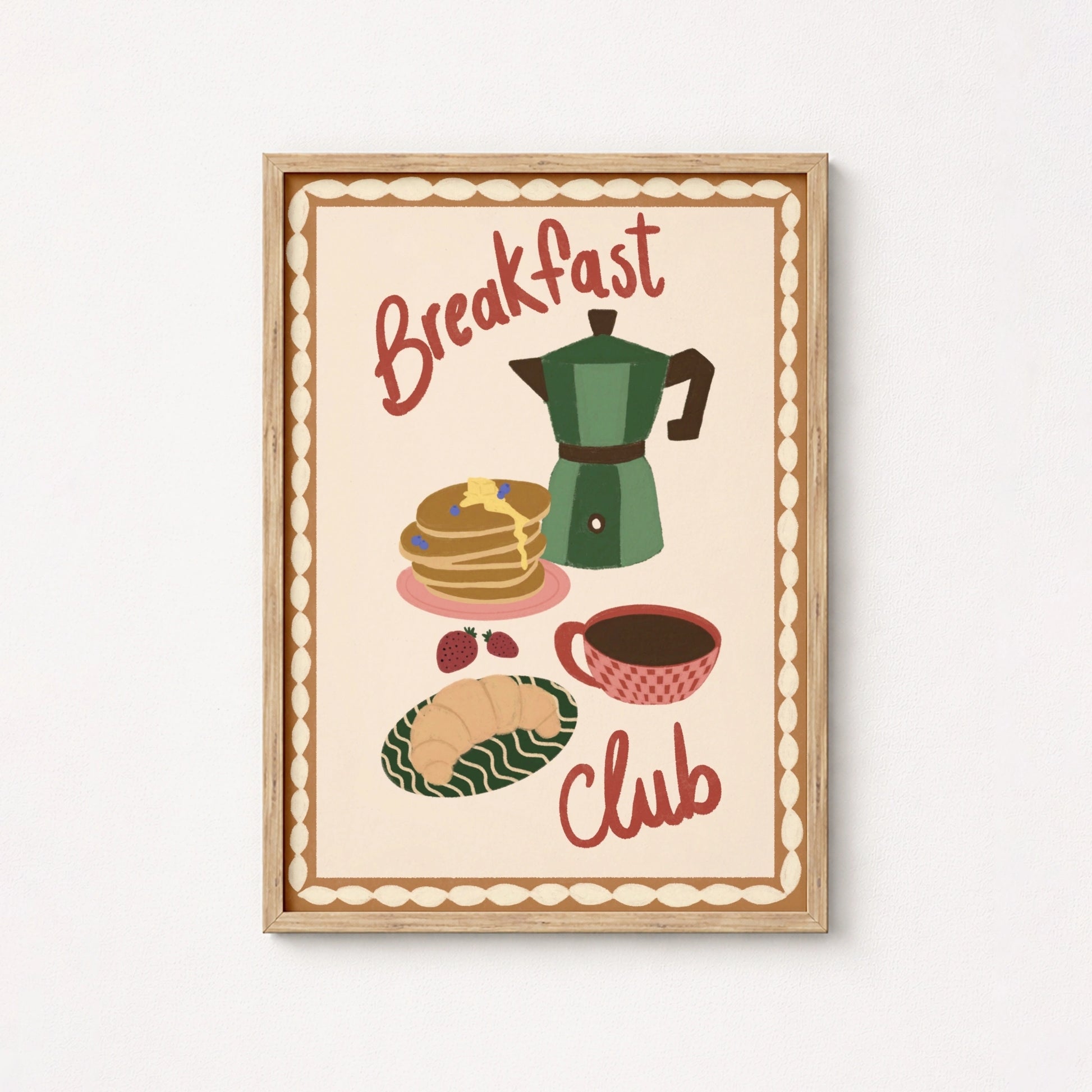 Breakfast Illustration Decor